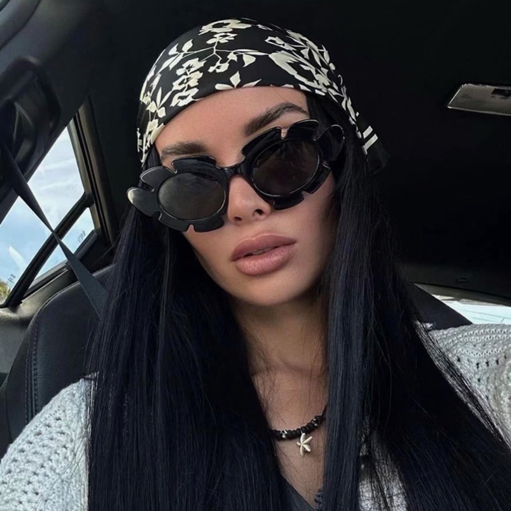 Loewe Paula’s Ibiza Flower Acetate Black Glasses